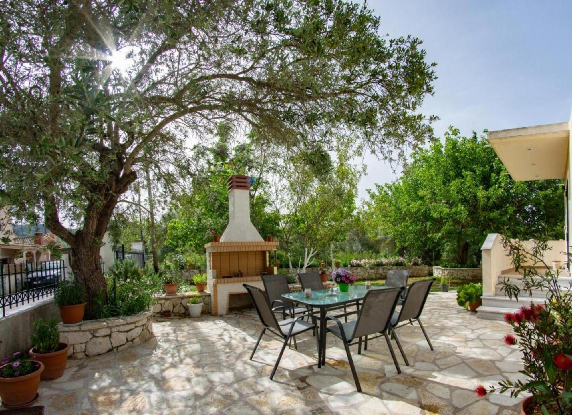 Nikis Country House - Lefkada Bnb Private Parking 利吉亚 外观 照片